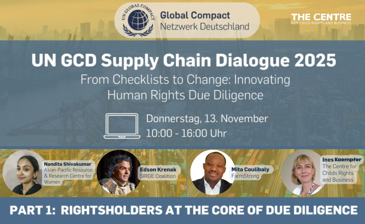UN GCD Supply Chain Dialogue 2025 - From Checklists to Change: Innovating Human Rights Due Diligence