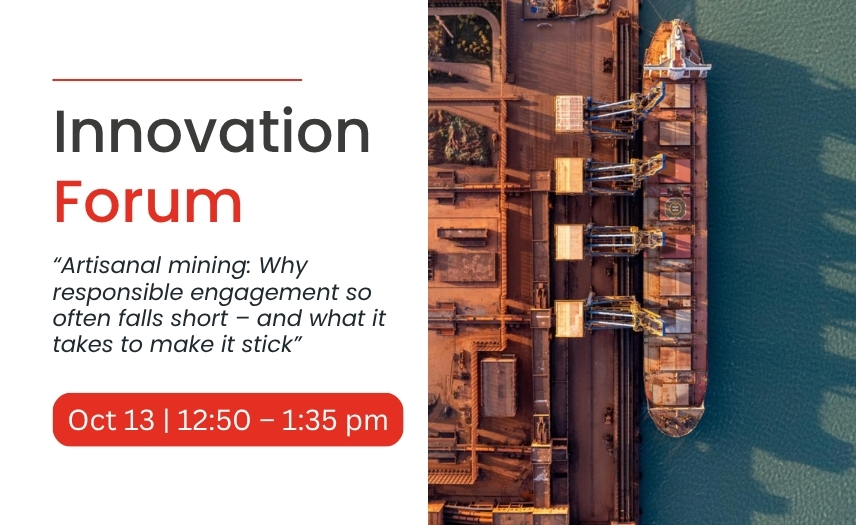 Join us at the IF Critical Minerals Innovation Forum on Oct 13 in London